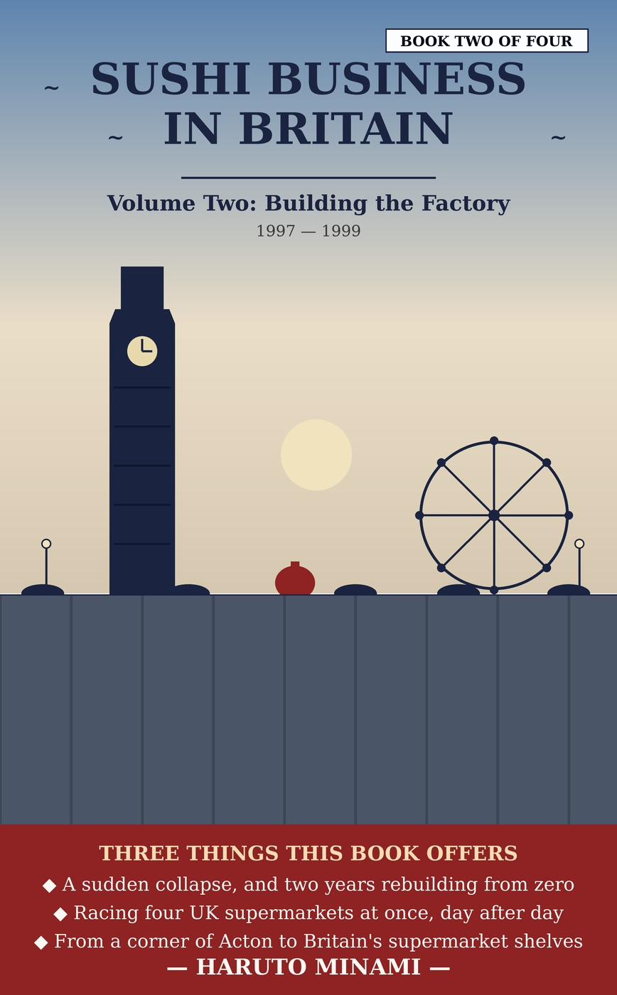 Sushi Business in Britain, Volume Two: Building the Factory