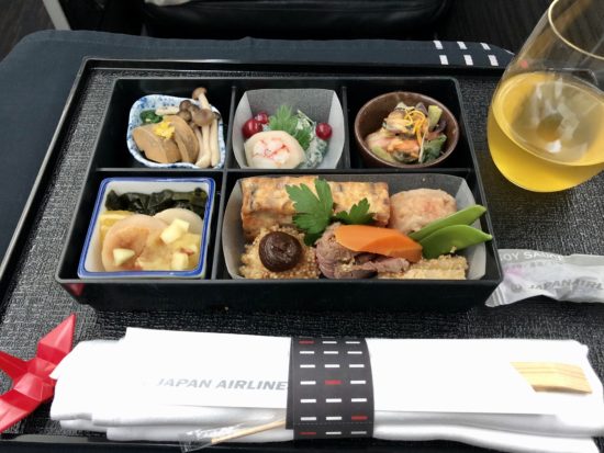 The Food: Business Class JAL Meal